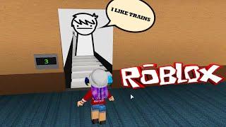 ROBLOX LETS PLAY THE NORMAL ELEVATOR  I LIKE TRAINS  RADIOJH GAMES