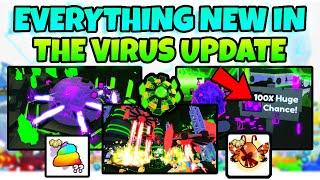 EVERYTHING NEW IN The VIRUS UPDATE F2P TITANIC EASY HUGE AND MORE Pet Simulator 99