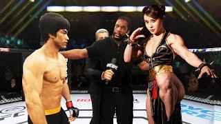 PS5  Bruce Lee vs. Nurse Yuan Herong EA Sports UFC 4