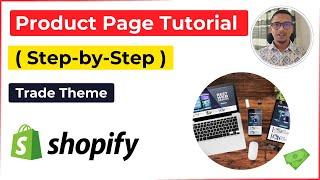 Shopify Product Page Tutorial Step by Step  Trade Theme