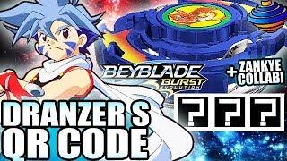 DRANZER S QR CODE + ZANKYE COLLAB - BEYBLADE BURST APP QR CODES