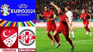 TÜRKİYE - GÜRCİSTAN  UEFA EURO 2024 I F.GRUBU  1.HAFTA   #bizimçocuklar