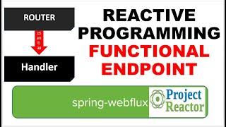 Rest API Using Functional Endpoint  Spring Boot Webflux