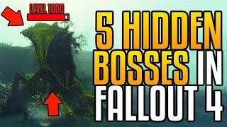 5 HIDDEN BOSSES IN FALLOUT 4  Hidden Enemies in Fallout 4  Fallout Top 5s