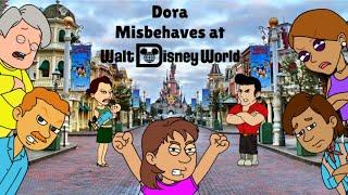 Dora Misbehaves At Disney World
