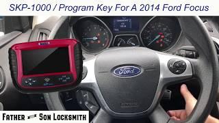 SKP-1000  Program Key For A 2014 Ford Focus