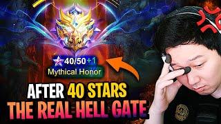 Mythical Honor solo rank is extremely hard after 40stars  Mobile Legends