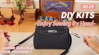 Mini Kelly Bag DIY Leather Kit -Make a Inspired Bag at Home  POPSEWING™