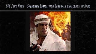 C&C Zero Hour Speedrun - Demolition Challenge on Hard Mode