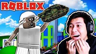 คุณยายกินรถถัง ด่านทำลายเมือง Roblox