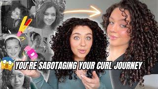 Are YOU Sabotaging Your Curly Hair Journey? Navigating Roadblocks To Embracing Your Curls