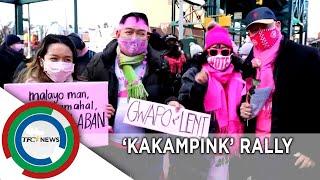 Kakampinks in NYC mark EDSA anniversary with rally  TFC News New York USA