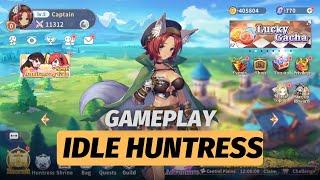 Idle Huntress Dragon Realm Gameplay Android  iOS 01