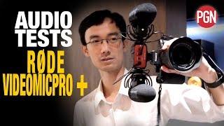 AUDIRøde VideoMic Pro+ - review with audio comparisons samples