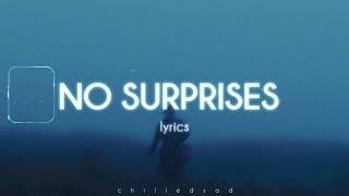 Radiohead - No Surprises Lyrics