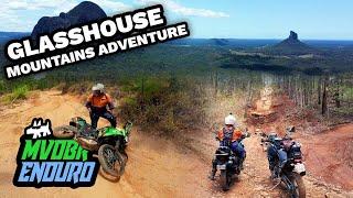 Is Glasshouse Mountains Good For Adventure Bikes? KLR650 & Tenere 700 - MVDBR Enduro #317