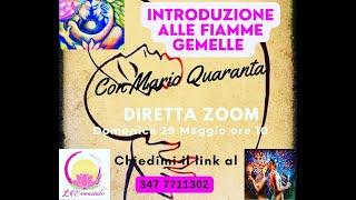 Introduzione alle Fiamme gemelle con Mario Quaranta  Studio Massaggi di Erika Nagliati a Ferrara.