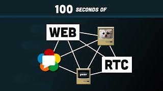 WebRTC in 100 Seconds  Build a Video Chat app from Scratch