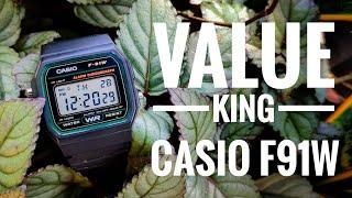 Casio F91W 3DG  Unboxing The Value King