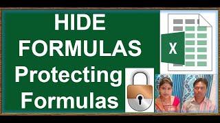 hide formula in excel without protecting sheet  how to protect formula in excel  excel