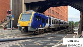 *Night Mode* Lincoln High Street Level Crossing 20072024