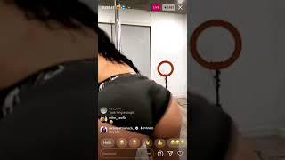 She is Michaela twerking ig live