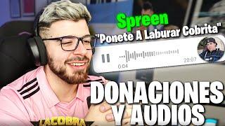 LAS MEJORES DONACIONES Y AUDIOS DEL COBRISMO  #2