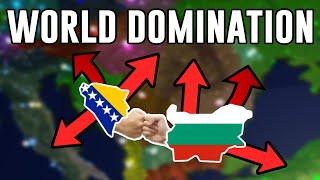 how Bosnia and Bulgaria dominated the world in Roblox Rise Of Nations
