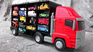 34 kinds of Tomica  Working car & big red truck