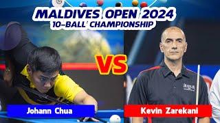 HIGHLIGHTS  Johann Chua vs Kevin Zarekani  Maldives Open 2024