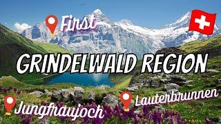 GRINDELWALD SWITZERLAND Top 10 Things to do & see in Grindelwald First Cliff Walk Jungfrau