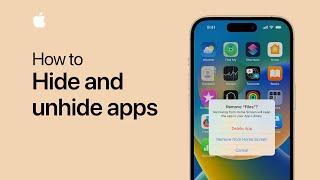 How to hide and unhide apps from your Home Screen on iPhone and iPad  Apple Support