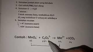 CARA MUDAH PENYETARAAN REDOKS METODE PBO