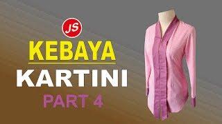 Menjahit Kelepak Kebaya Kartini  Tutorial Lengkap Kebaya Kartini Modern Part 4