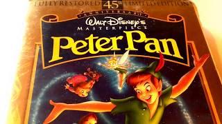 Walt Disney * Masterpiece * Peter Pan * VHS Movie Collection * 45th Anniversary