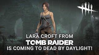 Lara Croft from Tomb Raider is the new survivor in Dead By Daylight