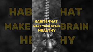 HABITS THAT MAKE YOUR BRAIN HEALTHY  #shorts #islam