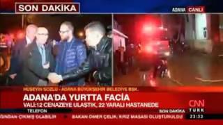 Adana Belediye Başkanı’ndan yangını soran Nedim Şener’e Hovarda bir üslubunuz var