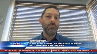 SOWETO TV NEWS  SOUTH AFRICAS NEW CAR SALES DROP IN AUGUST AMID HOPES FOR RATE CUT BOOST