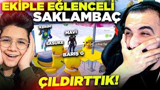 EKİPLE AŞIRI EĞLENCELİ SAKLAMBAÇ MODU ARAMAKTAN DELİ OLDULAR  PUBG MOBILE