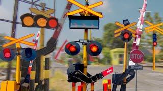 Railroad Crossing Kompilasi Variant Palang Pintu Perlintasan Kereta Api Unik & Baru DISHUB 2024