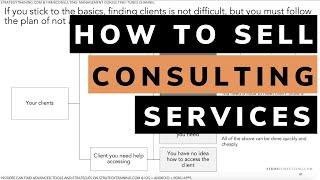 How to sell consulting services  secrets to selling high priced consulting services