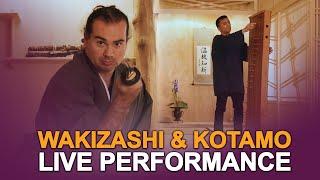 Wakizashi Iaijutsu with Kotamo Music Live Performance