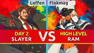 GGST ▰ Leffen Slayer vs Flokmag Ramlethal. Gameplay