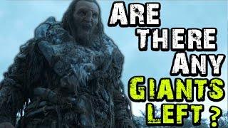 Are Giants Gone From The World? Game of Thrones