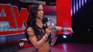 #PipeBombshell AJ Lee blasts the stars of Total Divas Raw August 26 2013