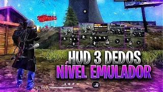 OS BRABOS  TOP 5 MELHORES HUD 3 DEDOS FREE FIRE HUD COMPLETO