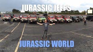 JURASSIC PARK JEEPS in JURASSIC WORLD