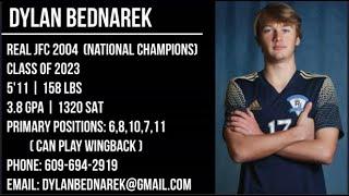 Dylan Bednarek - Real 2004 National Champions Highlights