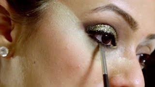 KANNADA How to Apply Glitter Eyeshadow